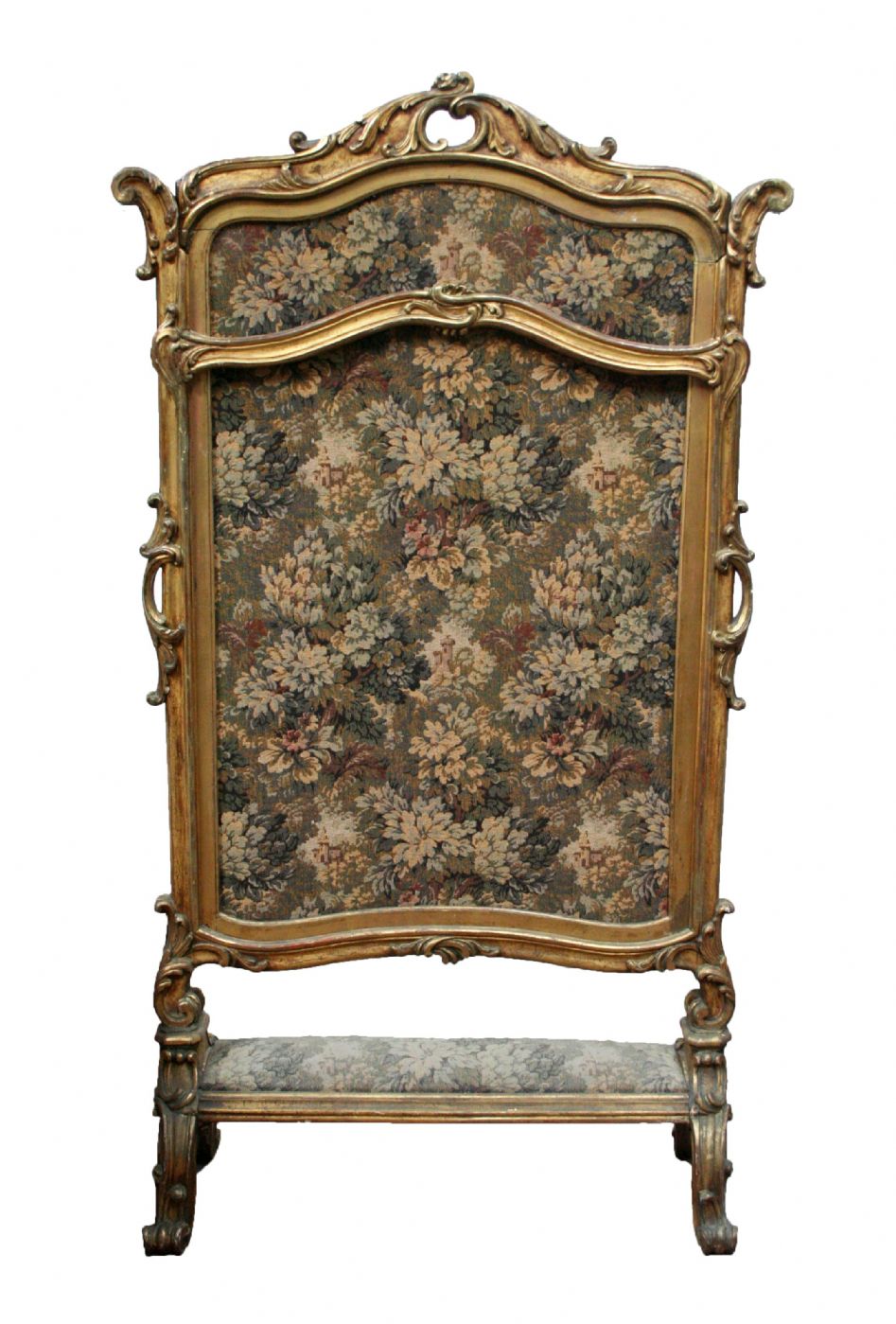 Cobre lareira antigo de madeira. Época de 1800.